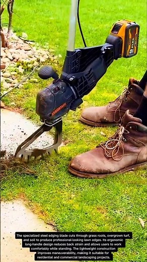 Cordless Lawn Edger / Battery Powered Lawn Edging Tool