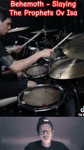 BEHEMOTH DRUM COVER‼️#drummer #drums #drumcover #drum #drumming #metal #behemoth