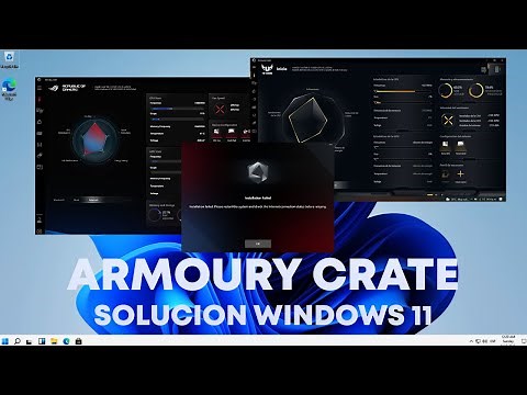 Solucion Armoury Crate en Windows 11 (ROG/TUF)