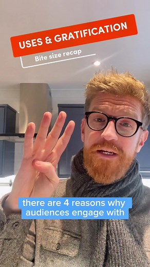 What is uses and gratification theory? #youtube #mediastudies #mediastudent Www.youtube.com@TheMediaInsider i