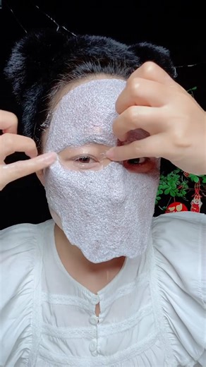 face & clean ASMR||15days fair faicl message ASMR skincare #asmr #message #ytshorts ||