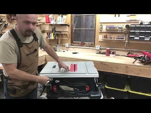 Improving my Bosch 4100 jobsite table saw