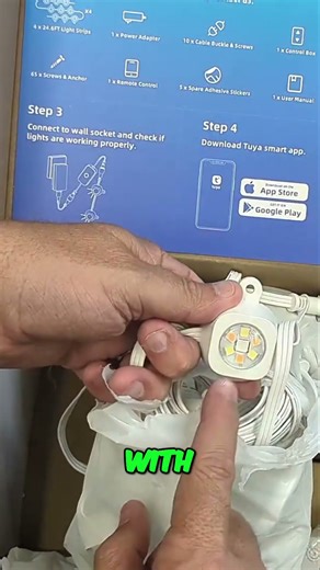 DIY LED Lights: Easy Installation Guide & Setup #shorts