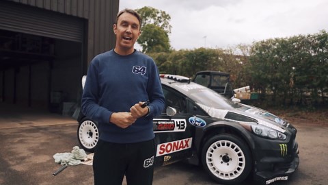 Ken Block RX43 Gymkhana Fiesta drive experience