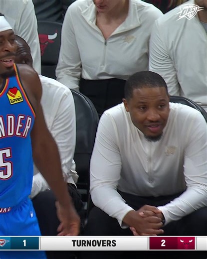 Got himself a boom 💥 | Oklahoma City Thunder