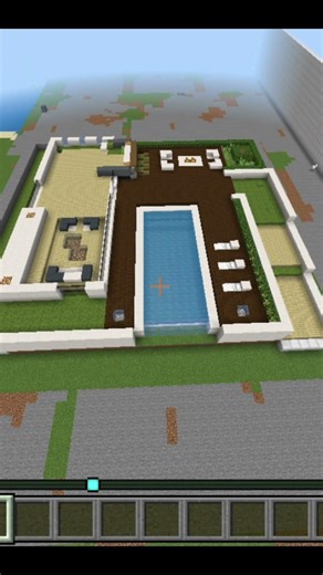 modern house in minecraft timelapse #minecraft #timelapse #viral