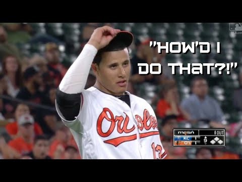 Manny Machado Throws Ball to First So Hard It Breaks the First Basemen’s Glove