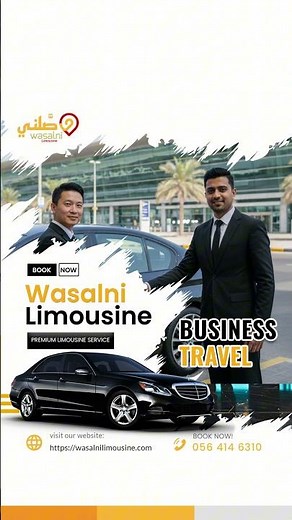 VIP Airport Chauffeur Service # #wasalnilimousine #limousineservicedubai #limoservice