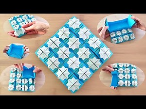 Origami. 31 hidden boxes. 31個の箱が隠れている折り紙