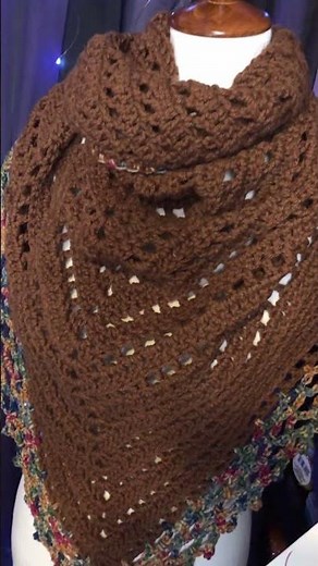 EASY BREEZY SHAWL by Fiber Spider #crojocorner