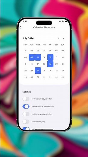 Calendar Showcase for .NET MAUI #dotnetmaui #xaml #calendar #dotnetmaui