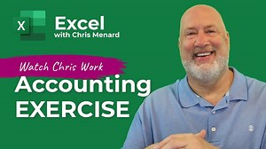 Excel Accounts Payable / Accounts Receivable Exercise - Watch Chris Work: Chris Menard Training