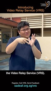 The Singapore Association For The Deaf | Hey everyone! 📢 We’ve just launched our Video Relay Service (VRS) to make it easier for you to: 👉 Talk to your bank about an account? 👉... | Instagram