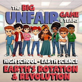 Earth’s Rotation & Revolution BIG UNFAIR GAME - No Prep Earth Science Review