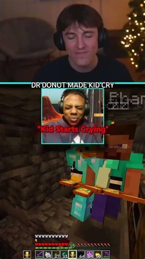 DRDONUT MAKES KID CRY #shorts #minecraft #drdonut