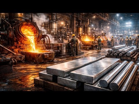Inside the World’s Largest Titanium Plant 😱 From Mountain Ore to Ultra-Strong Titanium Metal Process