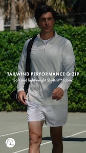 Discover The Tailwind Performance Q-Zip. Ultra-light, ultra-soft, and built for activity - your go-to layer for staying in motion. | Rhoback