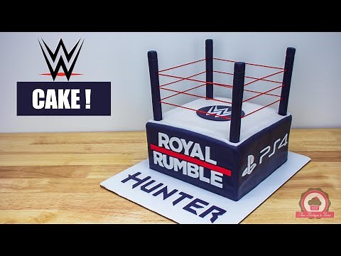 How To Make A Wwe Wrestling Ring Cake