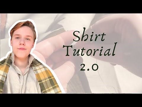 Sewing an Eighteenth Century Shirt ‖ Poet/Pirate Shirt Tutorial