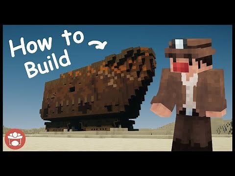 How to Build a Jawa Sandcrawler in Minecraft