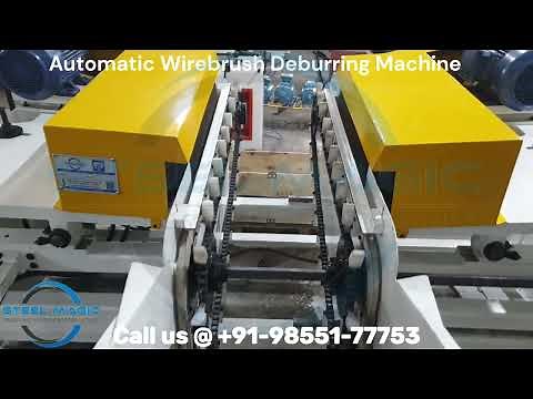 RB 80 | Automatic Pipe Deburring Machine for Round, Square, Oval | Pipe and Tube Deburring Machine