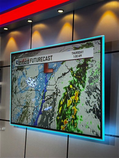 Chance of light snow ❄️ Thursday morning- filling you in on CH 3 at 🕛, WFSB & The WAX at 🕧 | Jill Gilardi