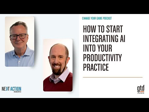 Using AI in your GTD Practice: Smart Workflows for High Performance