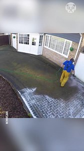 7.3K views · 14 reactions | Satisfying pressure washing of a driveway | Awesome | Facebook