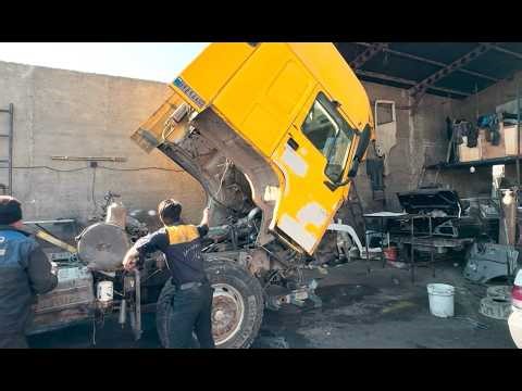 Truck Mechanic Repair – Fixing a Dangerous Diesel Fuel Leak Step by Step