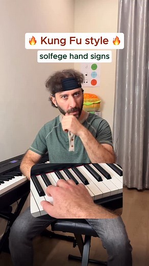 Sogomon Egoyan on Instagram: "Solfege hand signs - Kung Fu style😅 #music #musiclesson #musictutorial #learnmusic #funny"