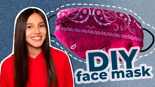WATCH — How to make a DIY face mask