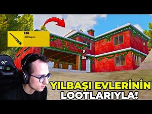 WINNING WITH LOOT FROM CHRISTMAS HOUSES! PUBG MOBILE