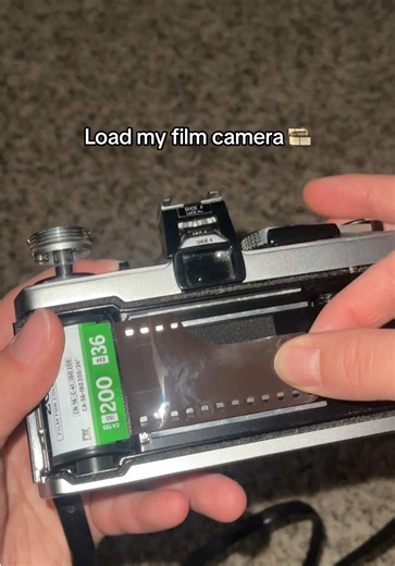 Loading My Film Camera: ASMR Experience