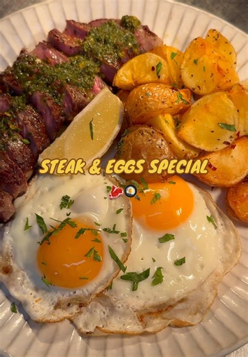 Steak and Eggs Special Inspired by Selena Gomez