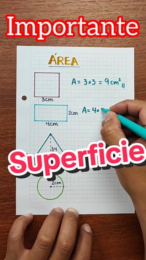 Cálculos del área en figuras geométricas