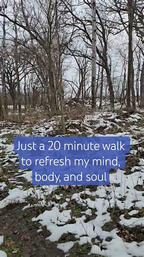 20 Minutes Walk to Refresh