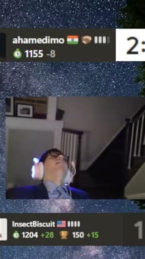 Accidental Checkmate Reaction to Cross 1200