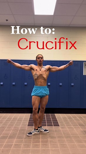 Mastering the Crucifix Pose for Bodybuilding Success