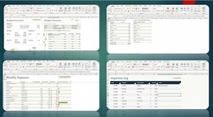 Excel Family Monthly Budget Template, Household Budget, Digital Budget, Template Download (simple to Use)- Runs in Microsoft Excel. 6 Temp - Etsy