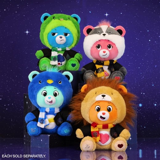 From Hogwarts to hug time, these Care Bears bring 25 years of magical moments home ✨ Now available at Walmart. | Basic Fun Toys
