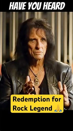 Alice Cooper on Redemption ✝️🔥 | “We Don’t Deserve It… But Christ Died Anyway”