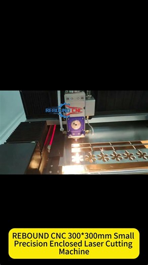 REBOUND CNC 300*300mm Small Precision Enclosed Laser Cutting Machine#lasercuttingmachine#lasercutter
