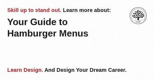 Your Guide to Hamburger Menus