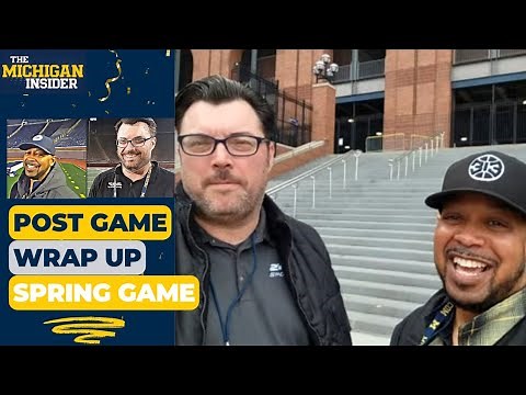 Michigan Football Spring Game Recap!