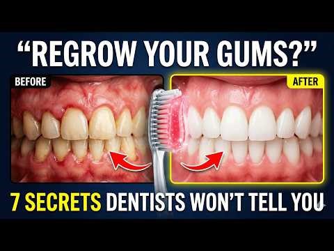 How to Regrow Receding Gums Naturally (7 Secrets Dentists Hide)