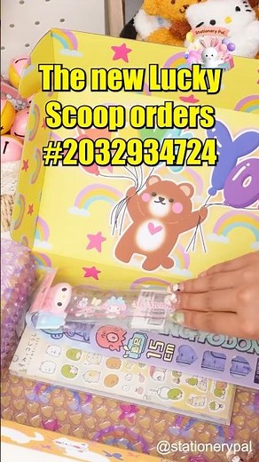 Kawaii theme lucky scoop here😍