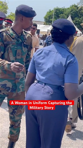 Service Beyond the Rifle: A Woman in Uniform Documenting the Military Story #shortvideo #viral #fyp
