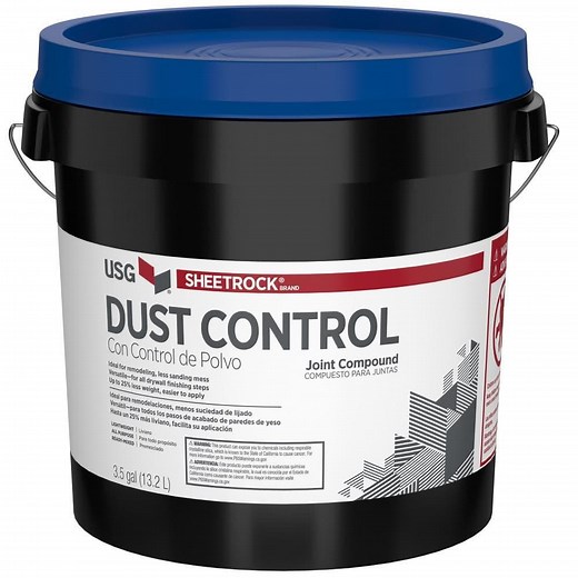 Reviews for USG Sheetrock Brand 3.5 gal. Dust Control Ready-Mixed Joint Compound | Pg 1 - The Home Depot