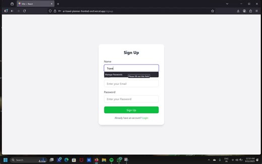 Built AI Travel Planner with MERN Stack and Google Places API | Katharashala Abhilash posted on the topic | LinkedIn