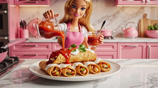 🌮 #barbie #cooking #trending #fyp | barbie